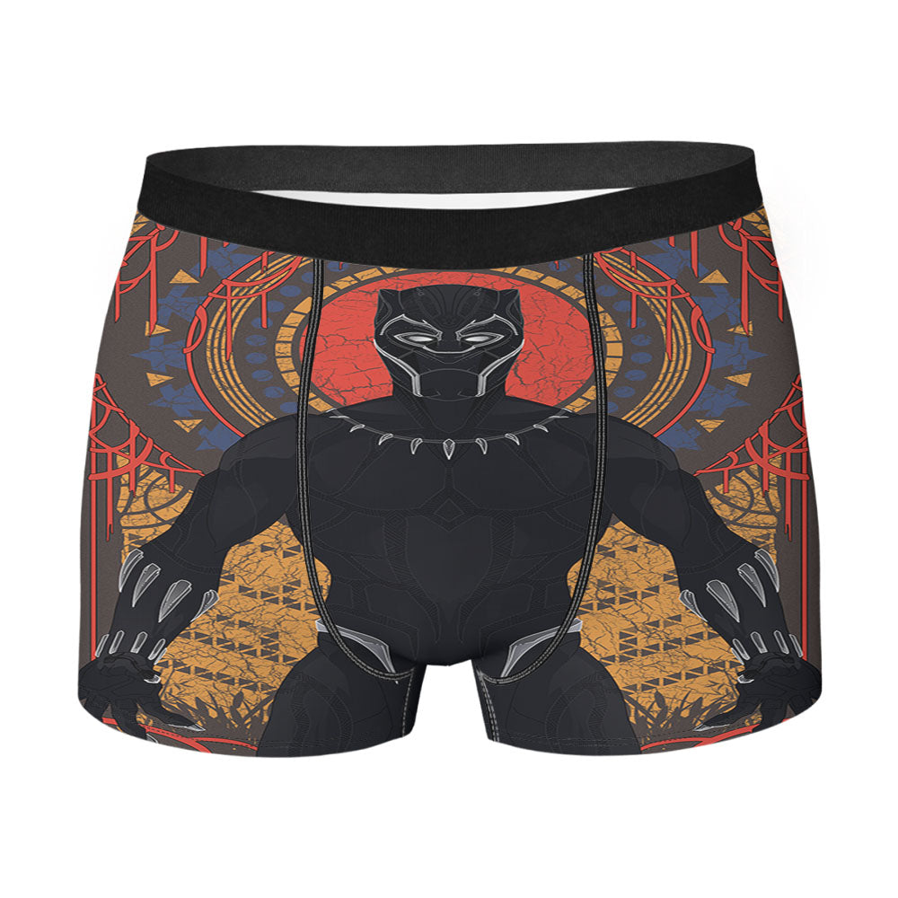 Black Panther Poster Art 1 Men's Boxer Briefs