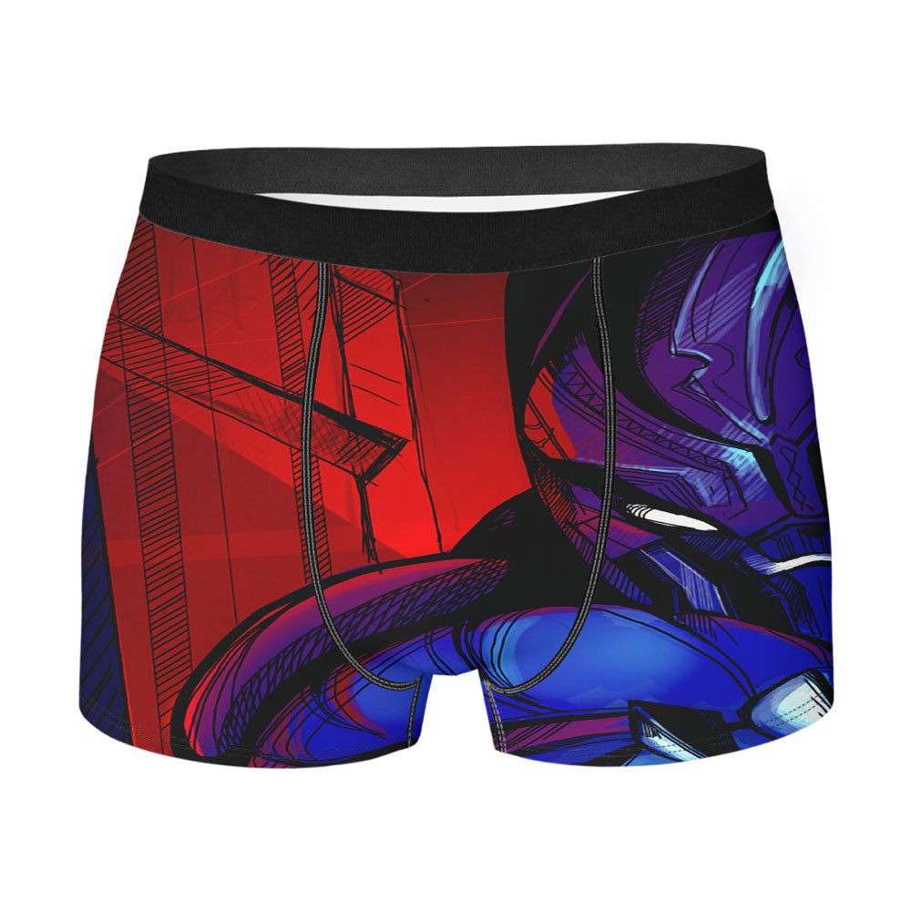 Black Panther Superhero Art Men's Boxer Briefs