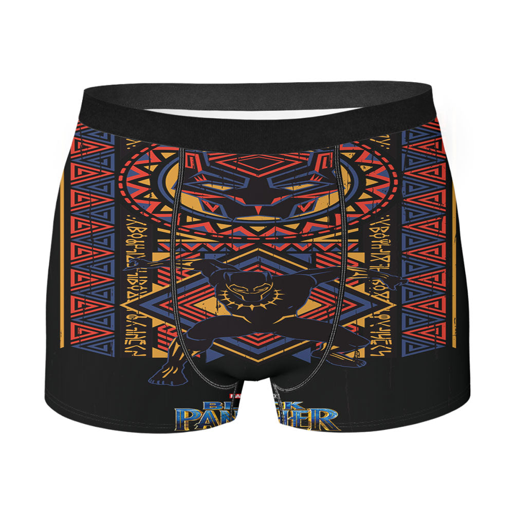 Black Panther Tribal Men's Boxer Briefs