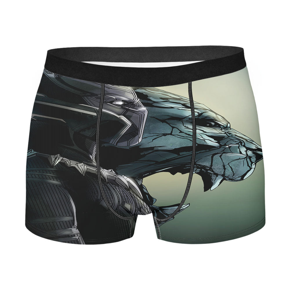Black Panther Vector Men's Boxer Briefs