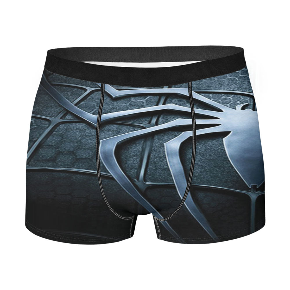Black Spider Man Suit Men's Boxer Briefs