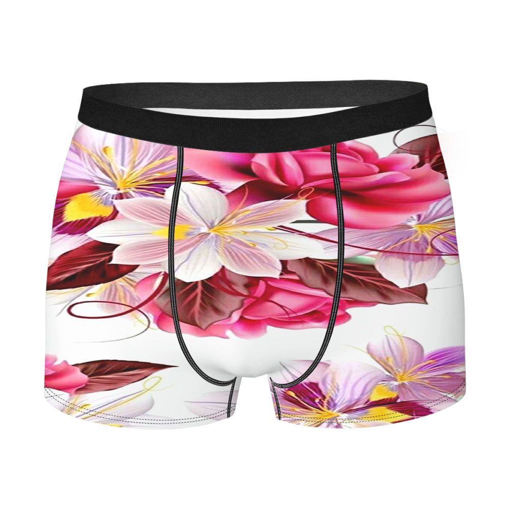 Blossom Flower Men's Boxer Briefs