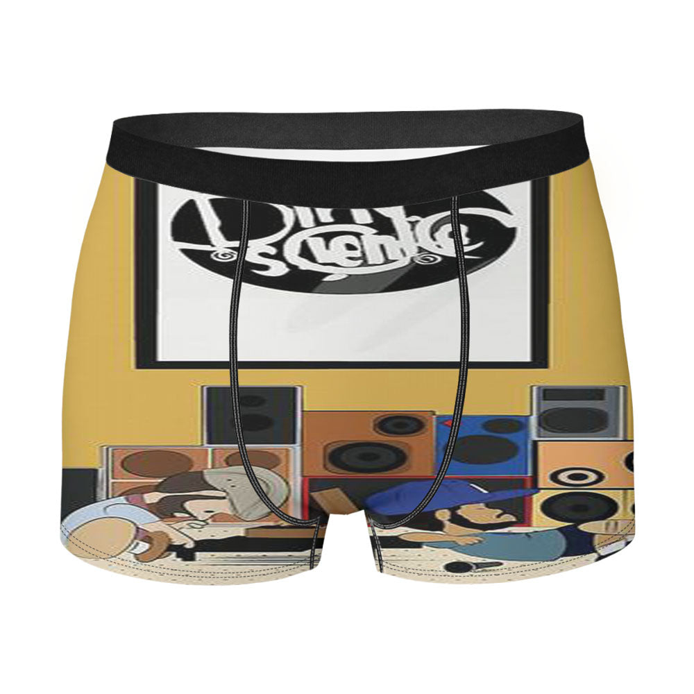 Blu & Exile Peanuts Men'S Boxer Briefs