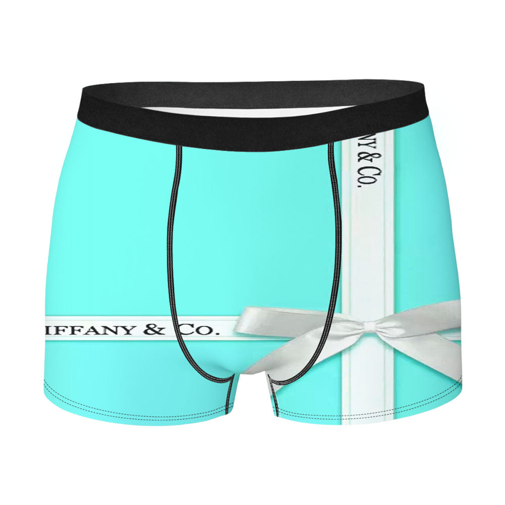 Blue Tiffany And Co Men's Boxer Briefs