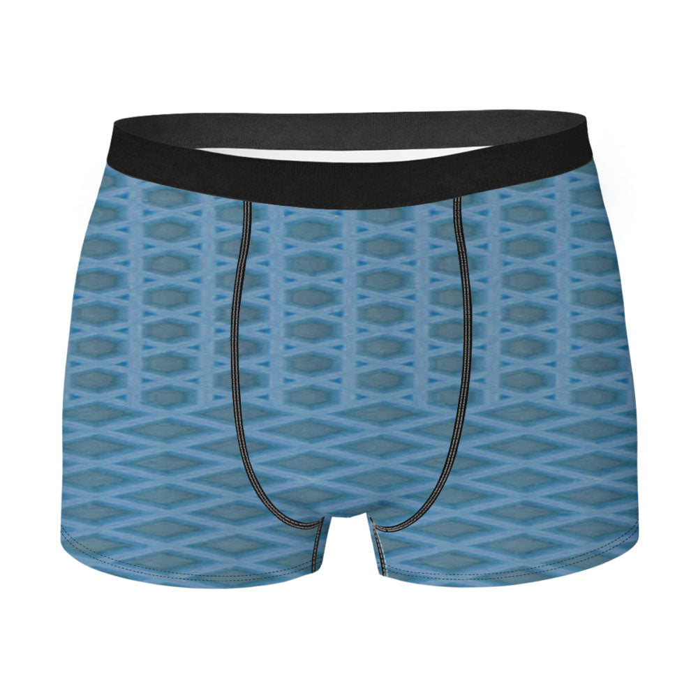Blue Vans Waffle Shoes Men's Boxer Briefs
