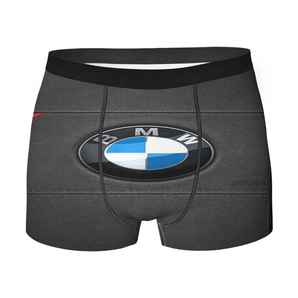 Bmw 3M Logo Leather Men's Boxer Briefs