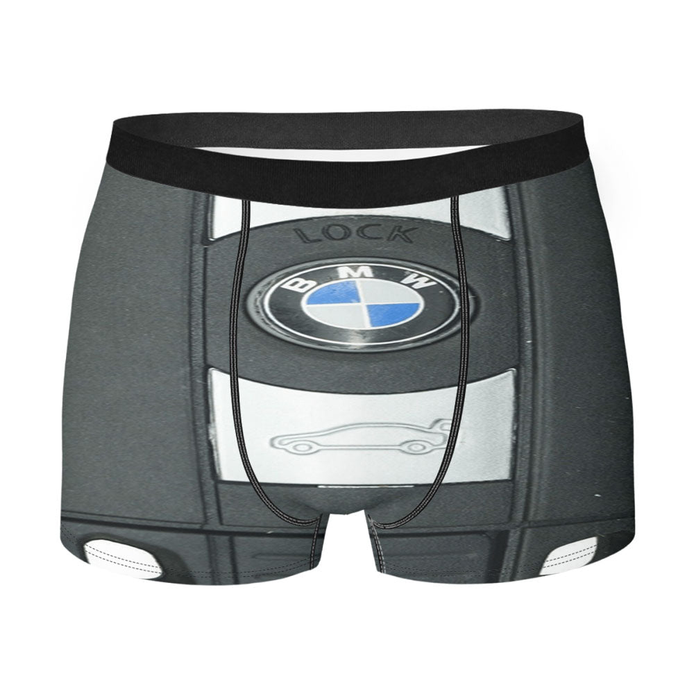 Bmw Classic Luxury Car Key Men's Boxer Briefs