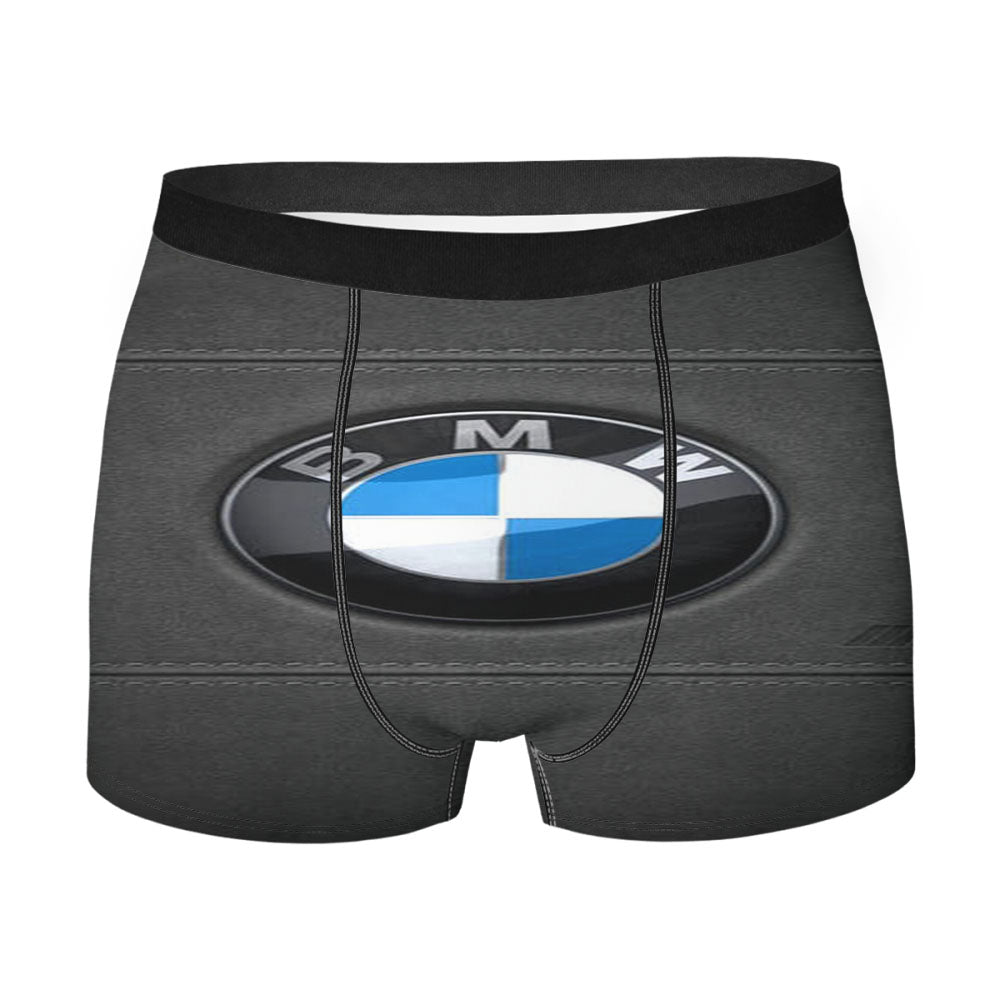 Bmw Leather Logo Men's Boxer Briefs
