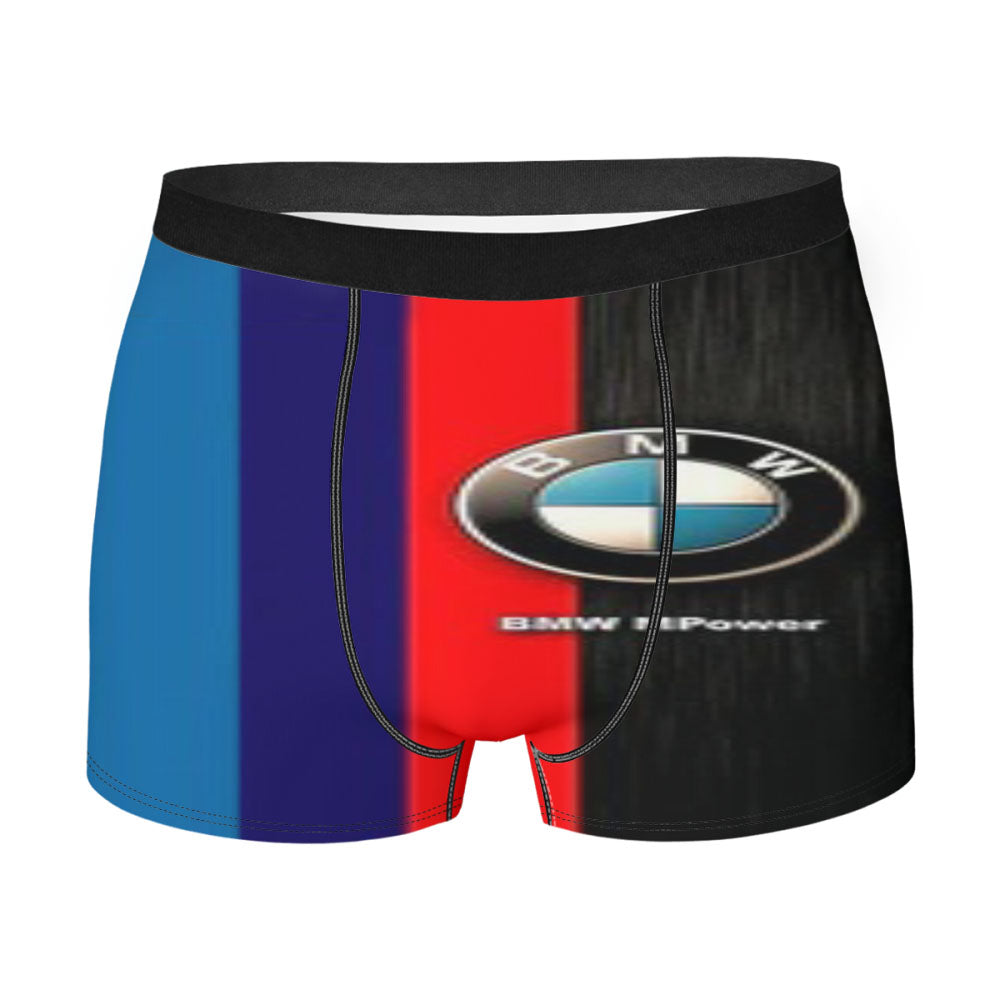 Bmw M Power Strip Men's Boxer Briefs