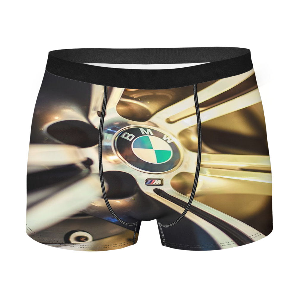 Bmw Wheels Wallpaper Men's Boxer Briefs