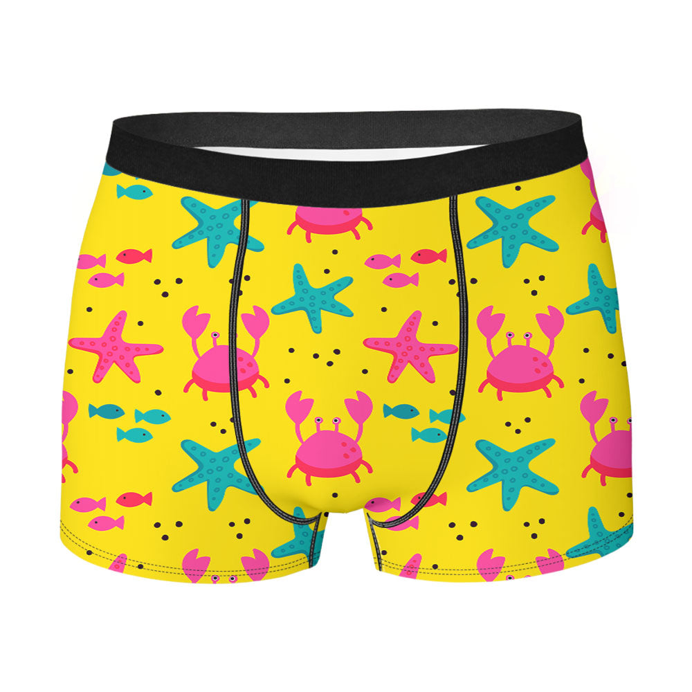 Bright Summer Patterns 05 Men's Boxer Briefs