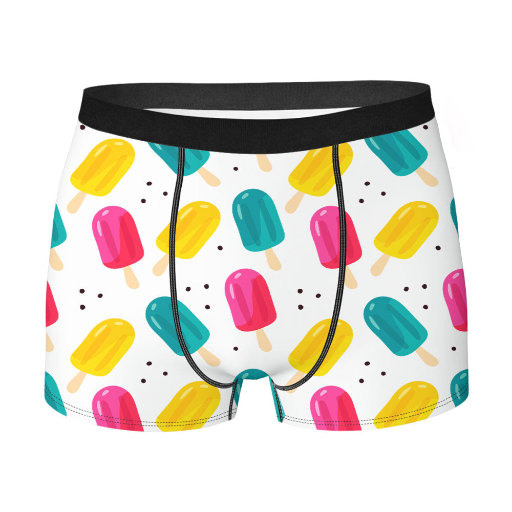 Bright Summer Patterns 10 Men's Boxer Briefs