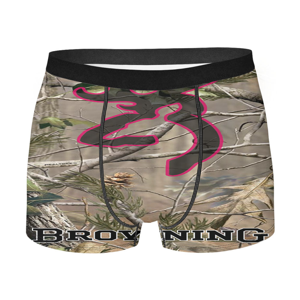 Browning Deer Camo Men's Boxer Briefs