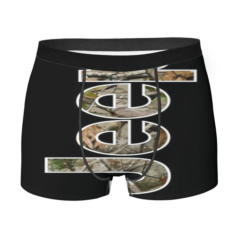 Browning Deer Camo Jeep Men's Boxer Briefs