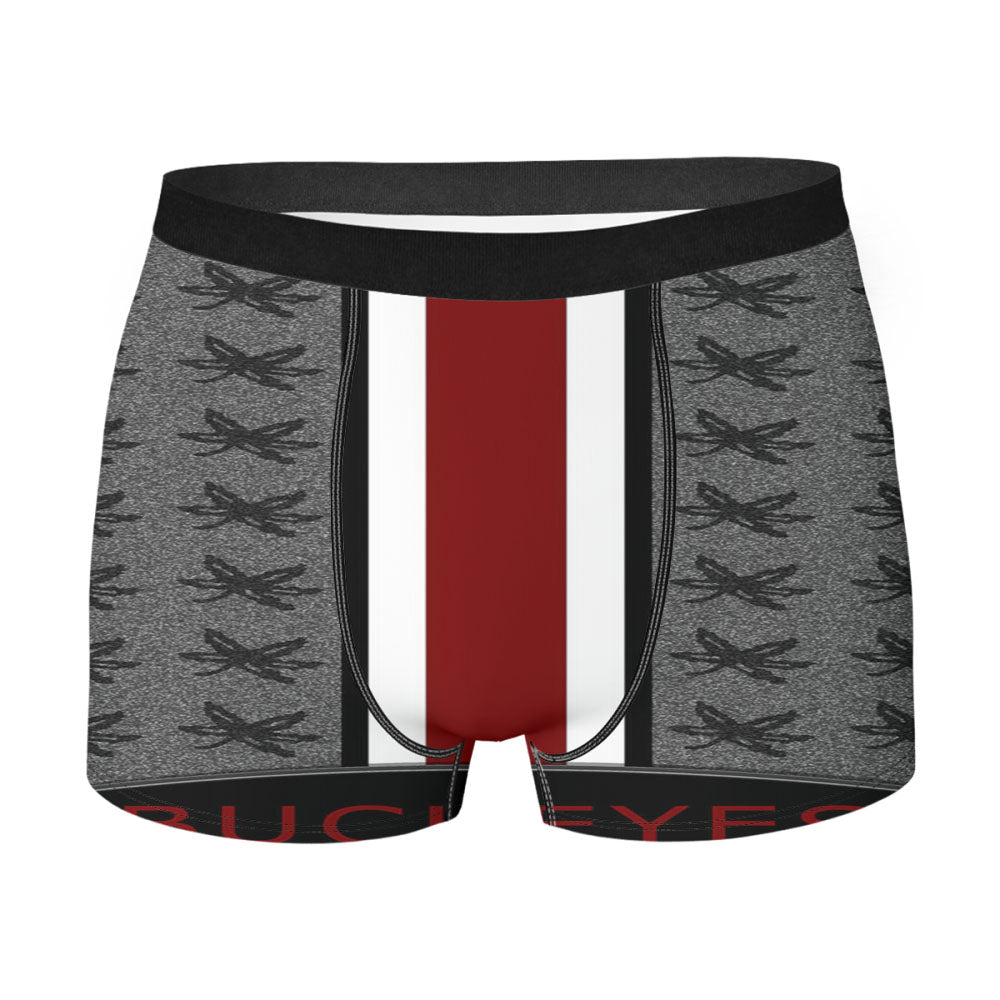 Buck Eyes Pattern Men's Boxer Briefs