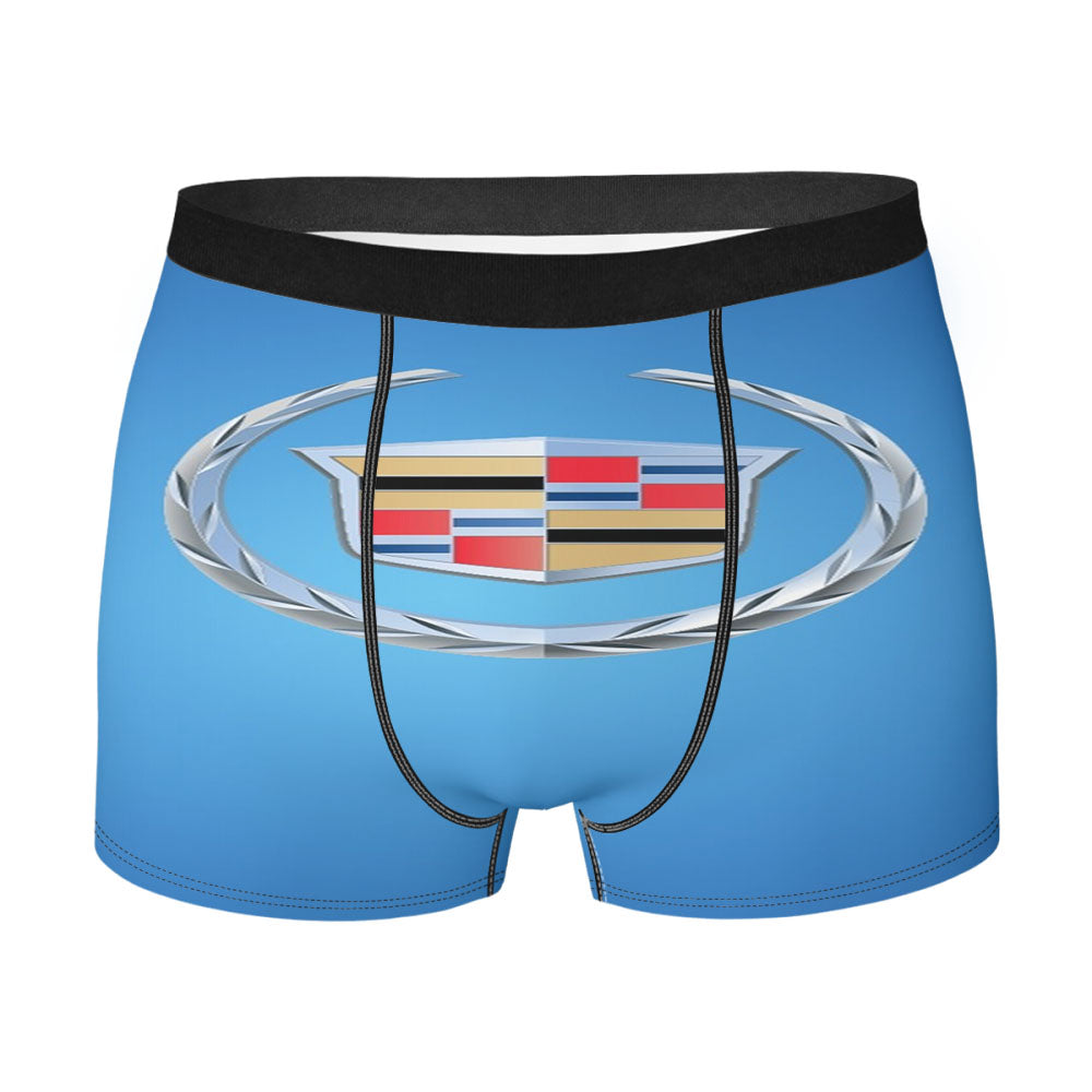 Cadillac Blue Wallpaper Men's Boxer Briefs