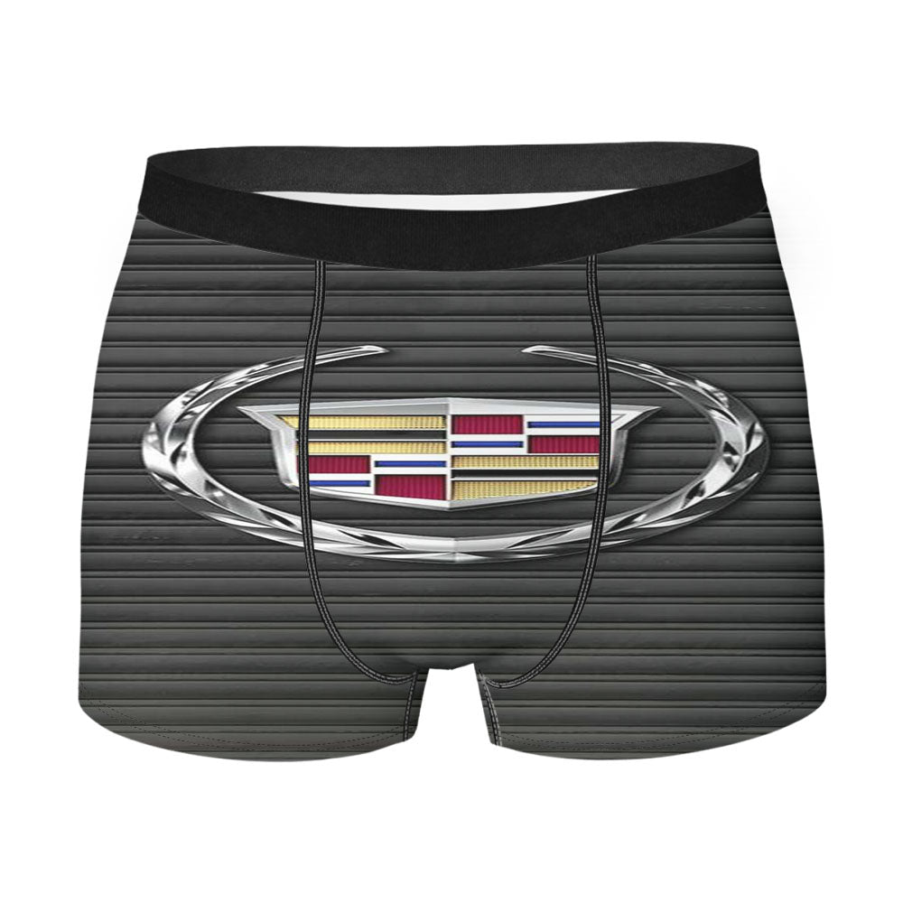 Cadillac Metal Logo Men's Boxer Briefs