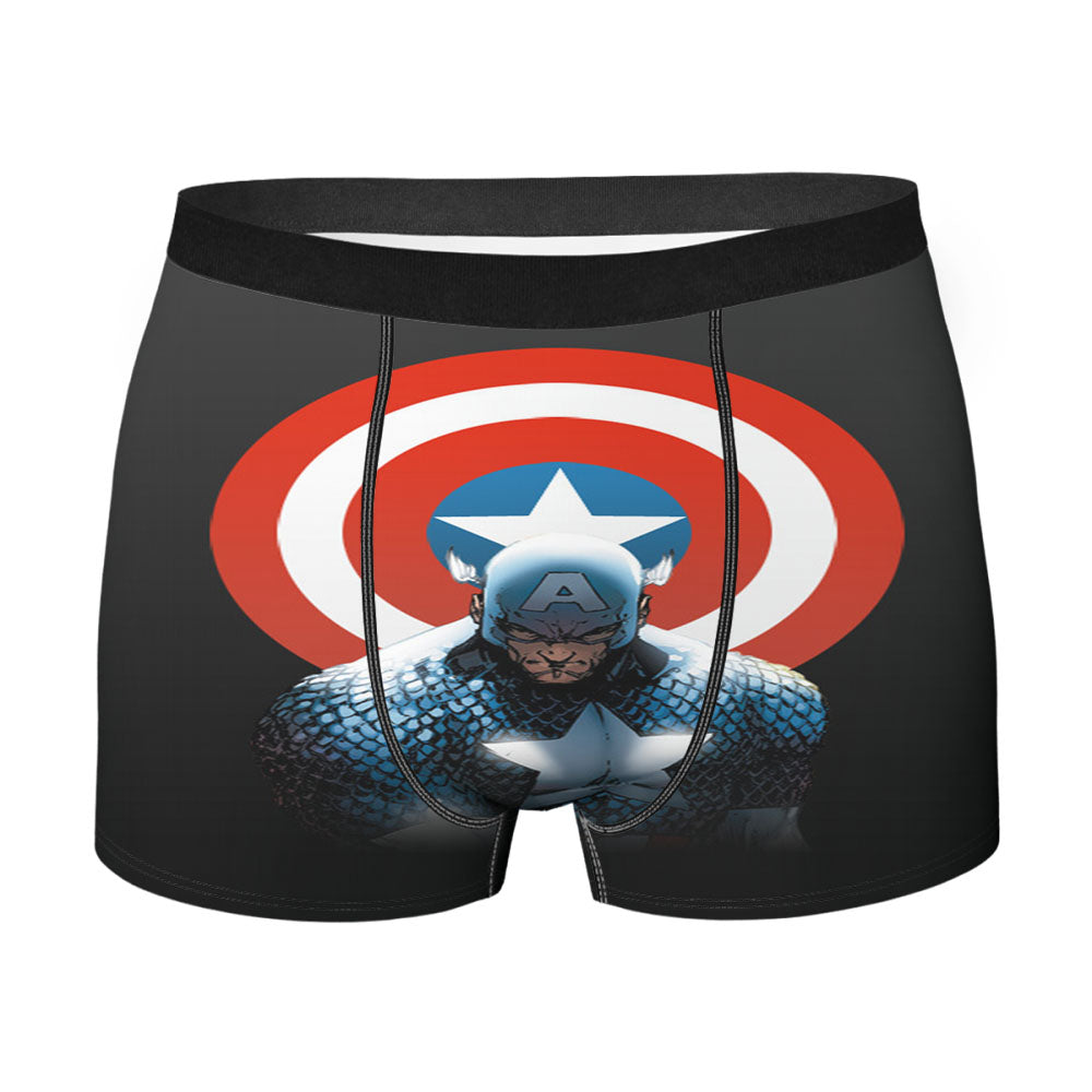 Captain America Men's Boxer Briefs