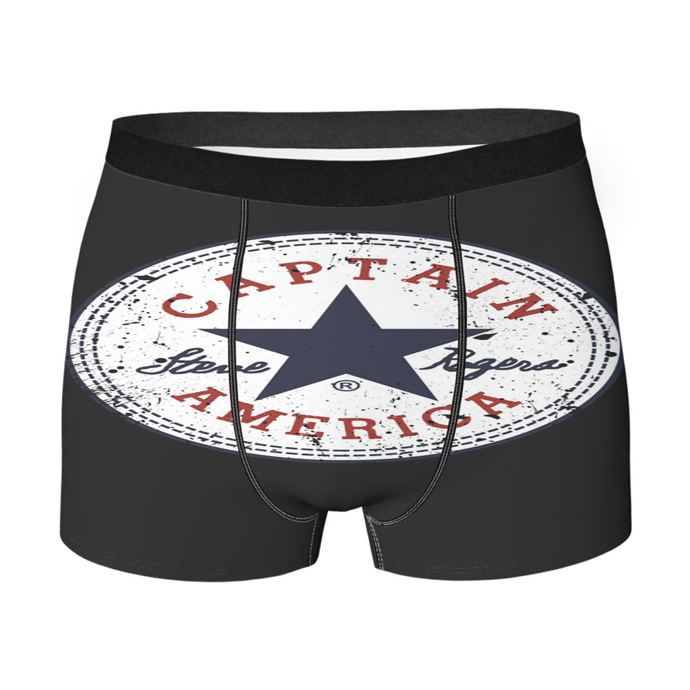 Captain America All Stars Men's Boxer Briefs