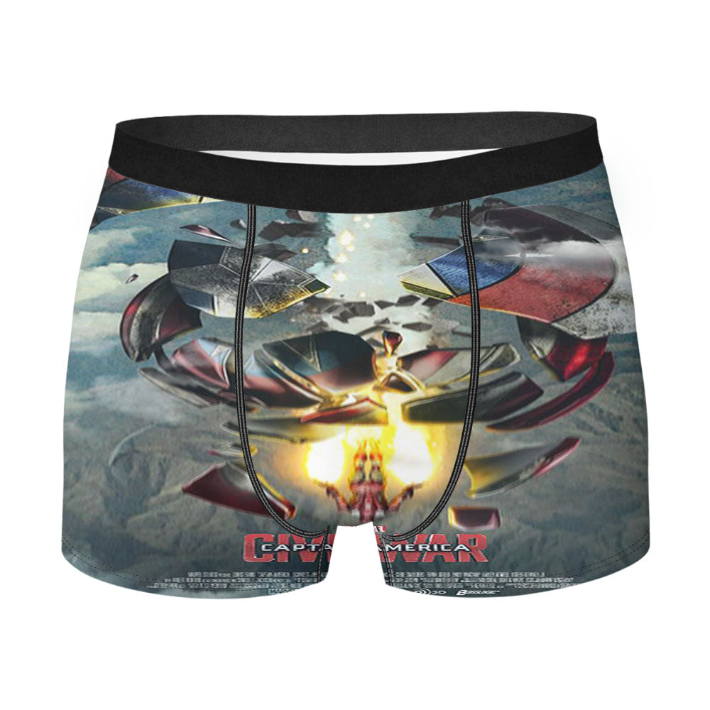 Captain America Civil War Marvel Men's Boxer Briefs