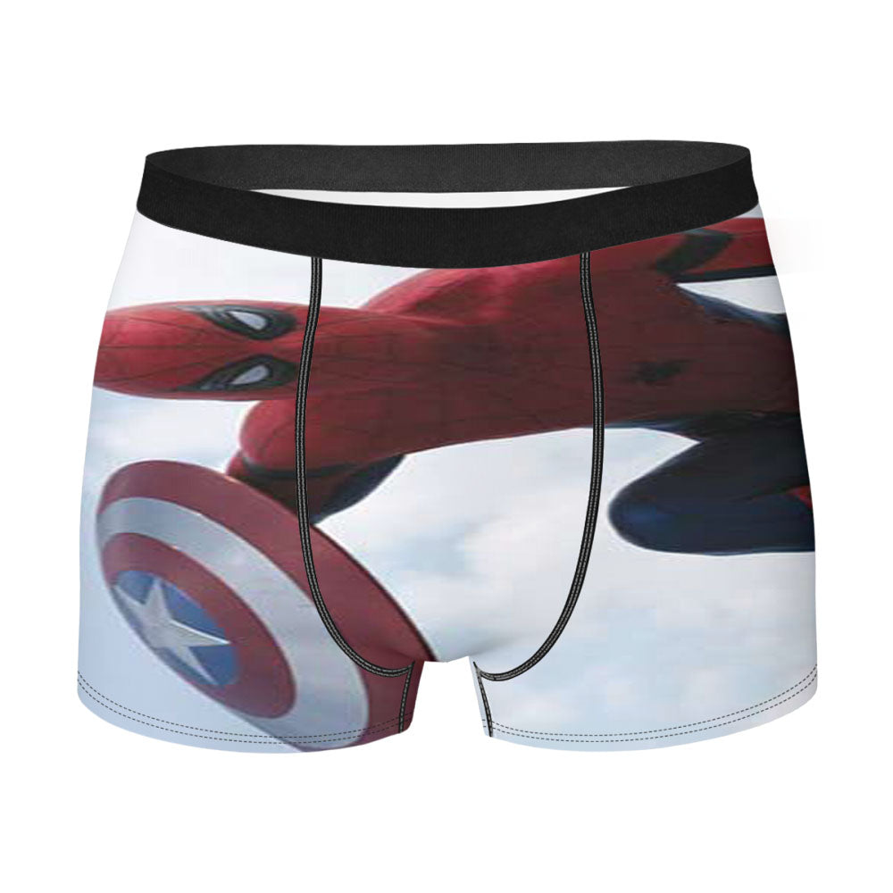 Captain America Civil War Spiderman Men's Boxer Briefs