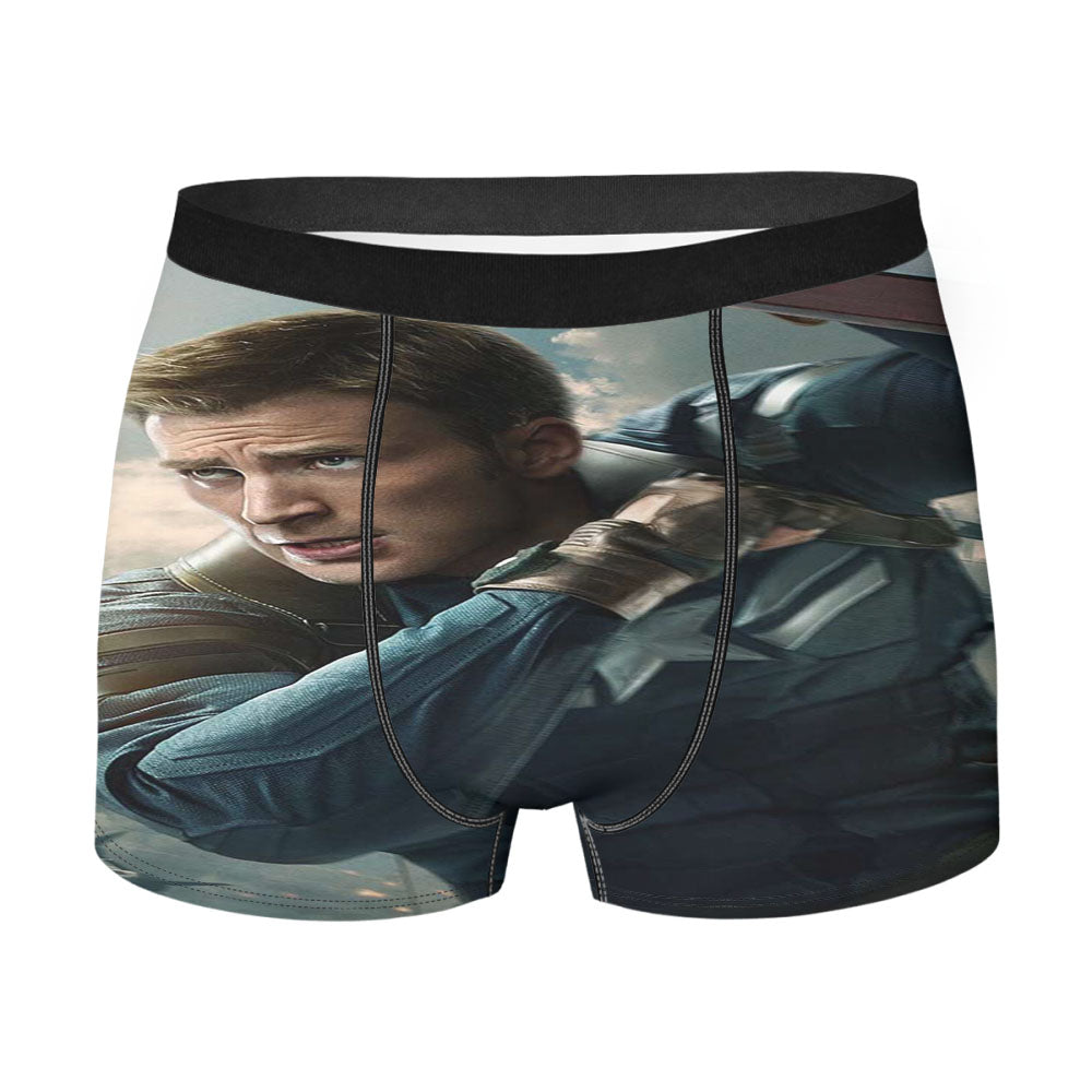 Captain America In War Men's Boxer Briefs