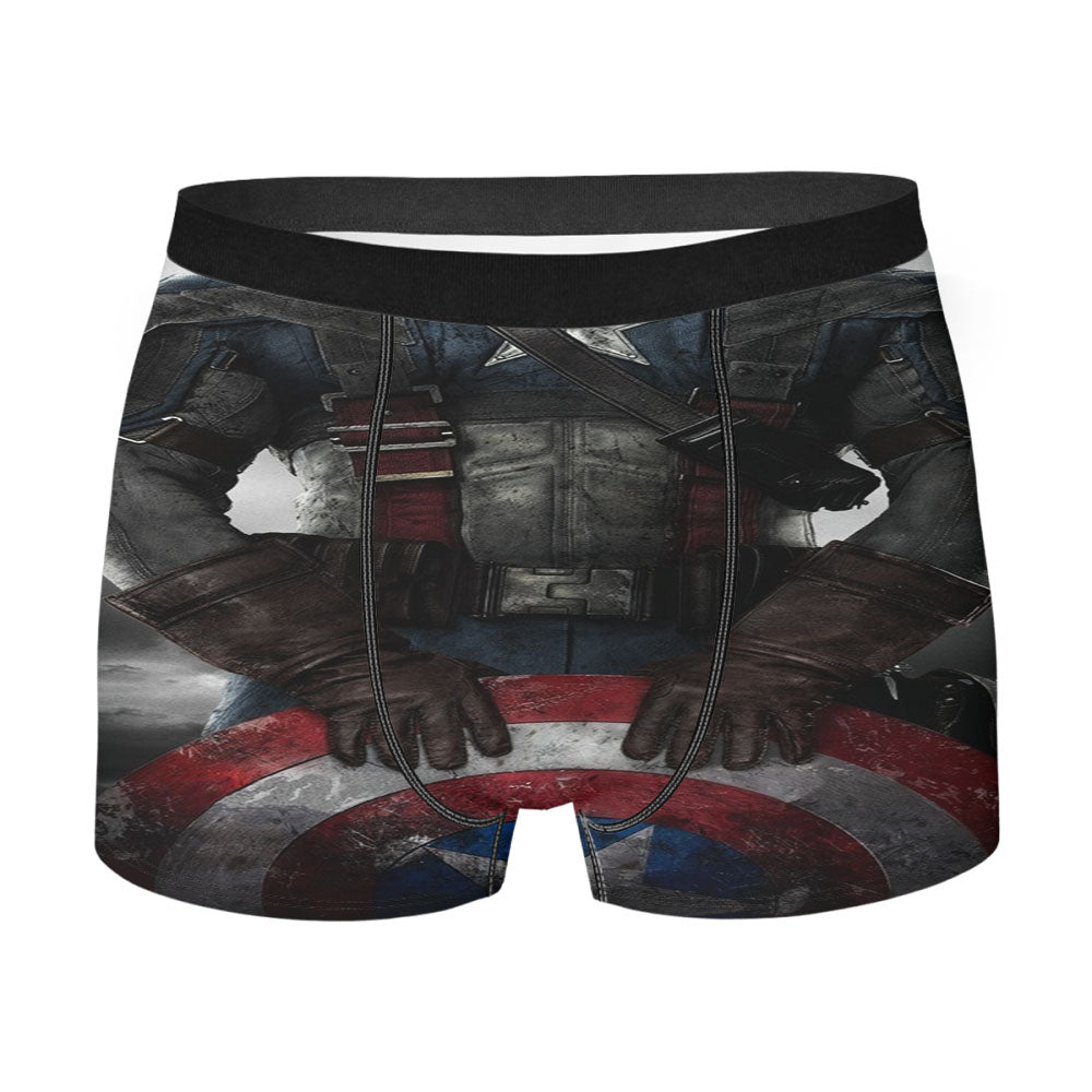 Captain America Marvel Civil War Men's Boxer Briefs