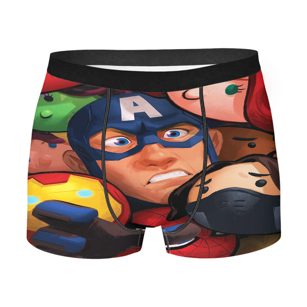 Captain America Steve Rogers 5 Men's Boxer Briefs
