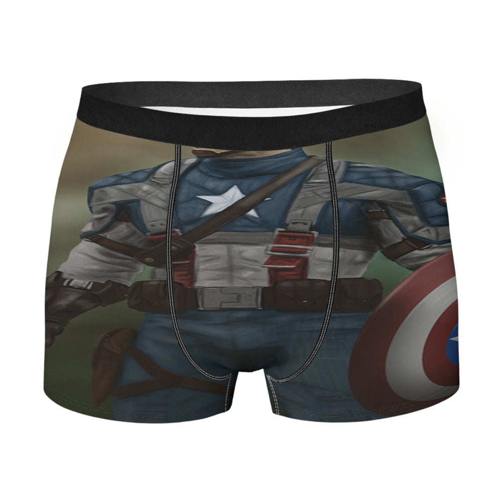 Captain America The First Avenger Men's Boxer Briefs