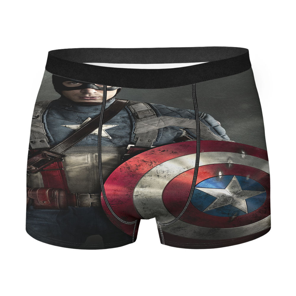 Captain America War Men's Boxer Briefs
