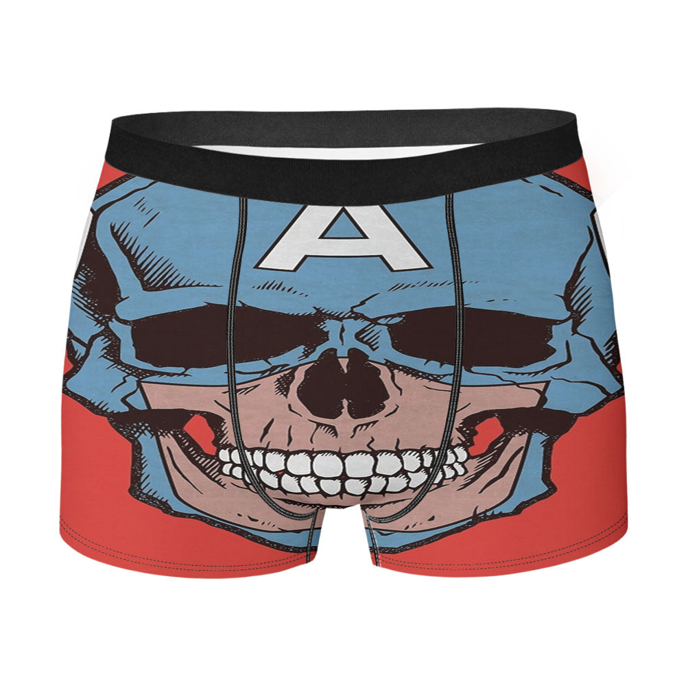 Captain Amerikilled Men's Boxer Briefs