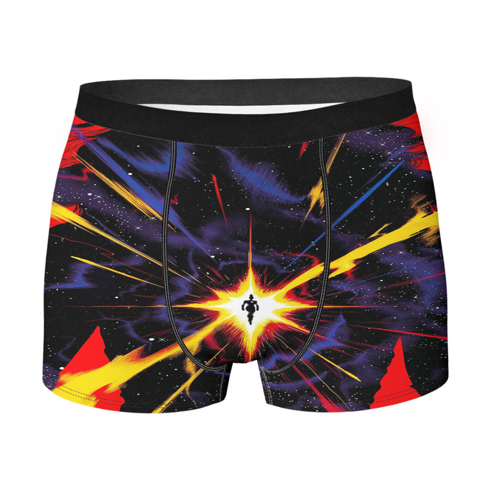 Captain Marvel Artwork Men's Boxer Briefs