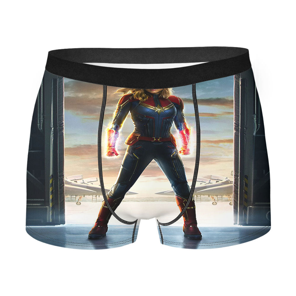 Captain Marvel Carol Danvers Men's Boxer Briefs