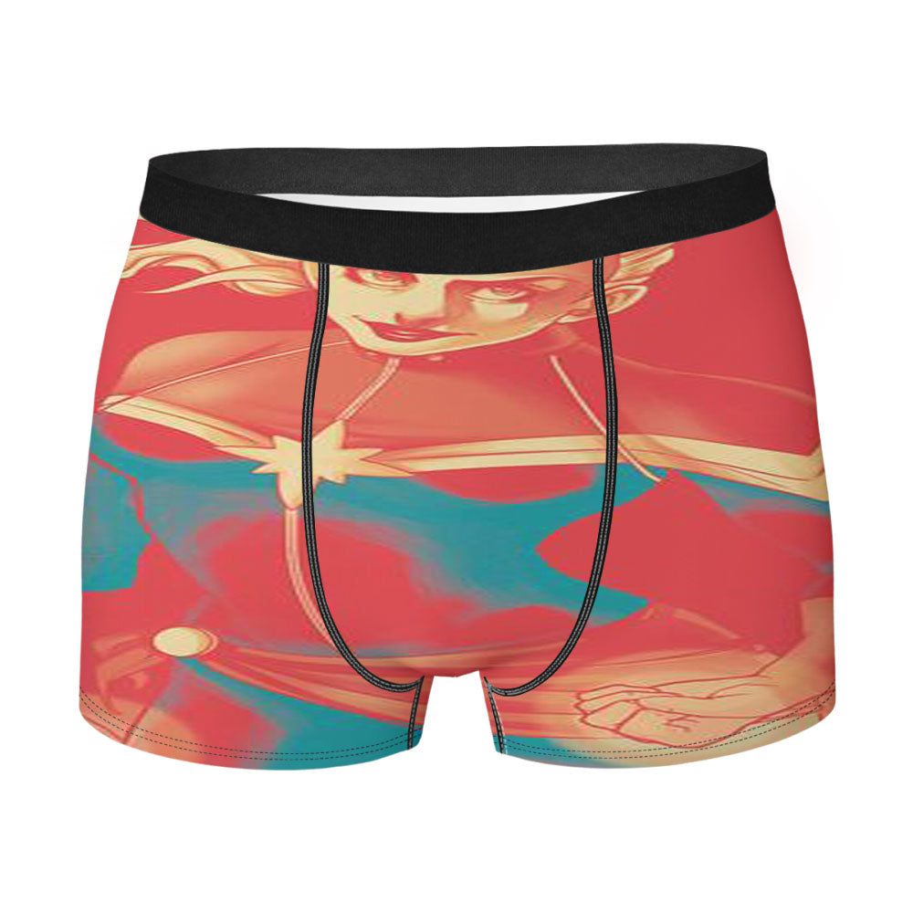 Captain Marvel Minimalist Men's Boxer Briefs