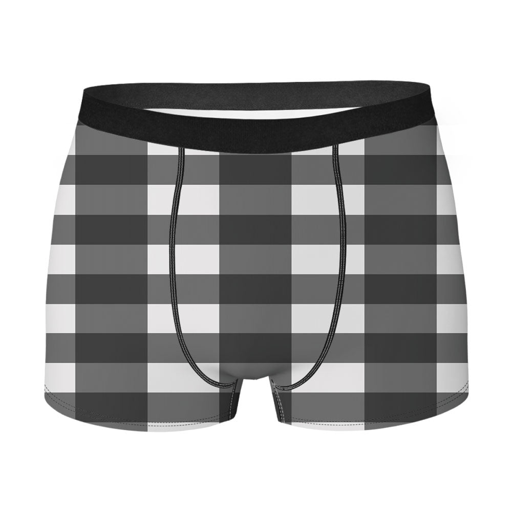 Check Me Out Checkerboard Men's Boxer Briefs