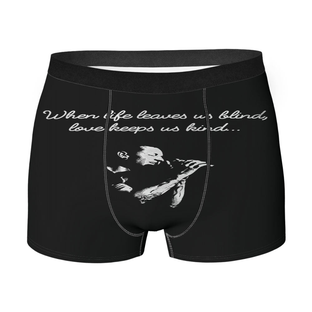 Chester Bennington Quotes Men's Boxer Briefs