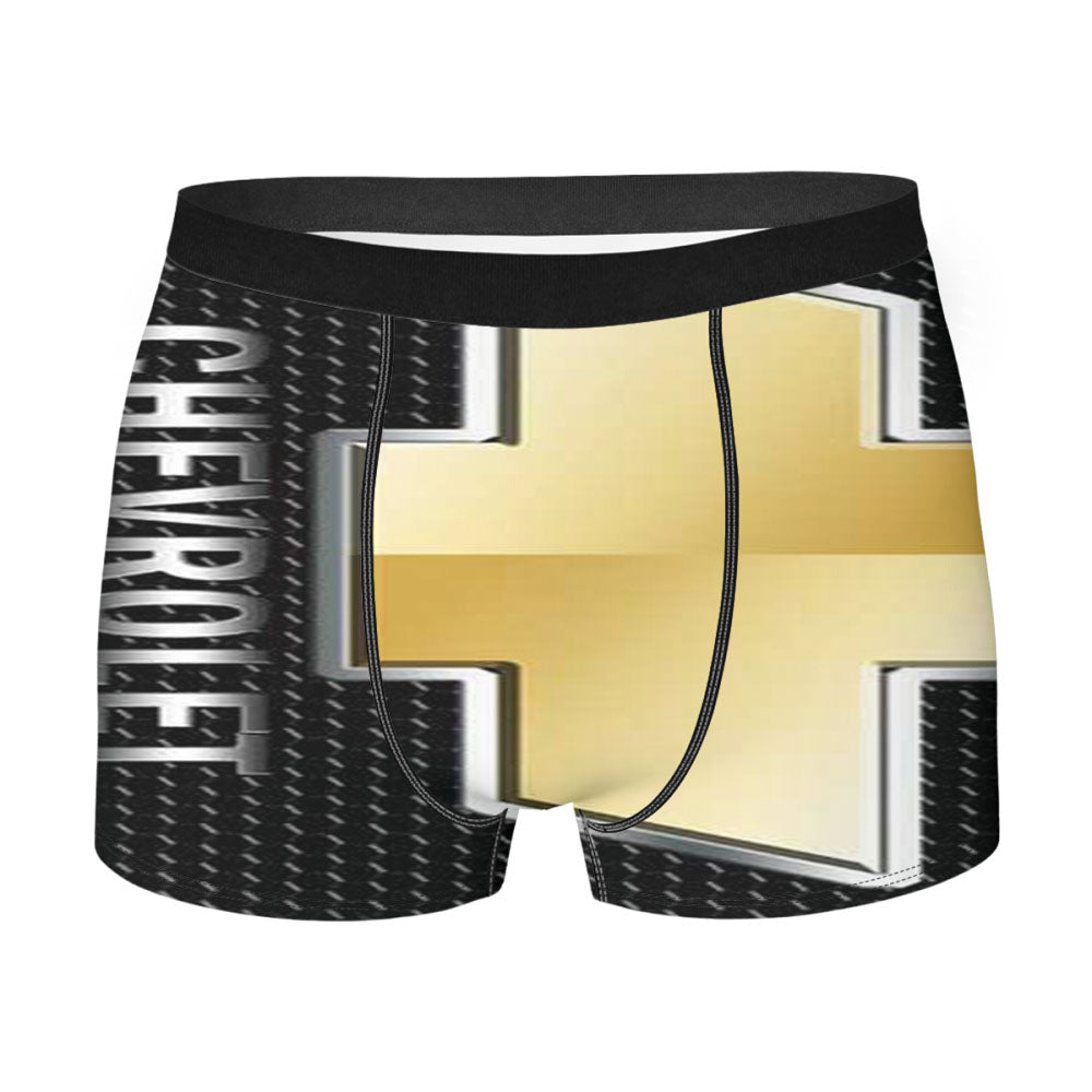 Chevrolet Logo On Mesh Men's Boxer Briefs