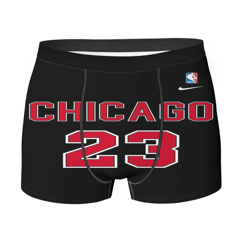 Chicago Twenty Three Jordan Shirt Men's Boxer Briefs