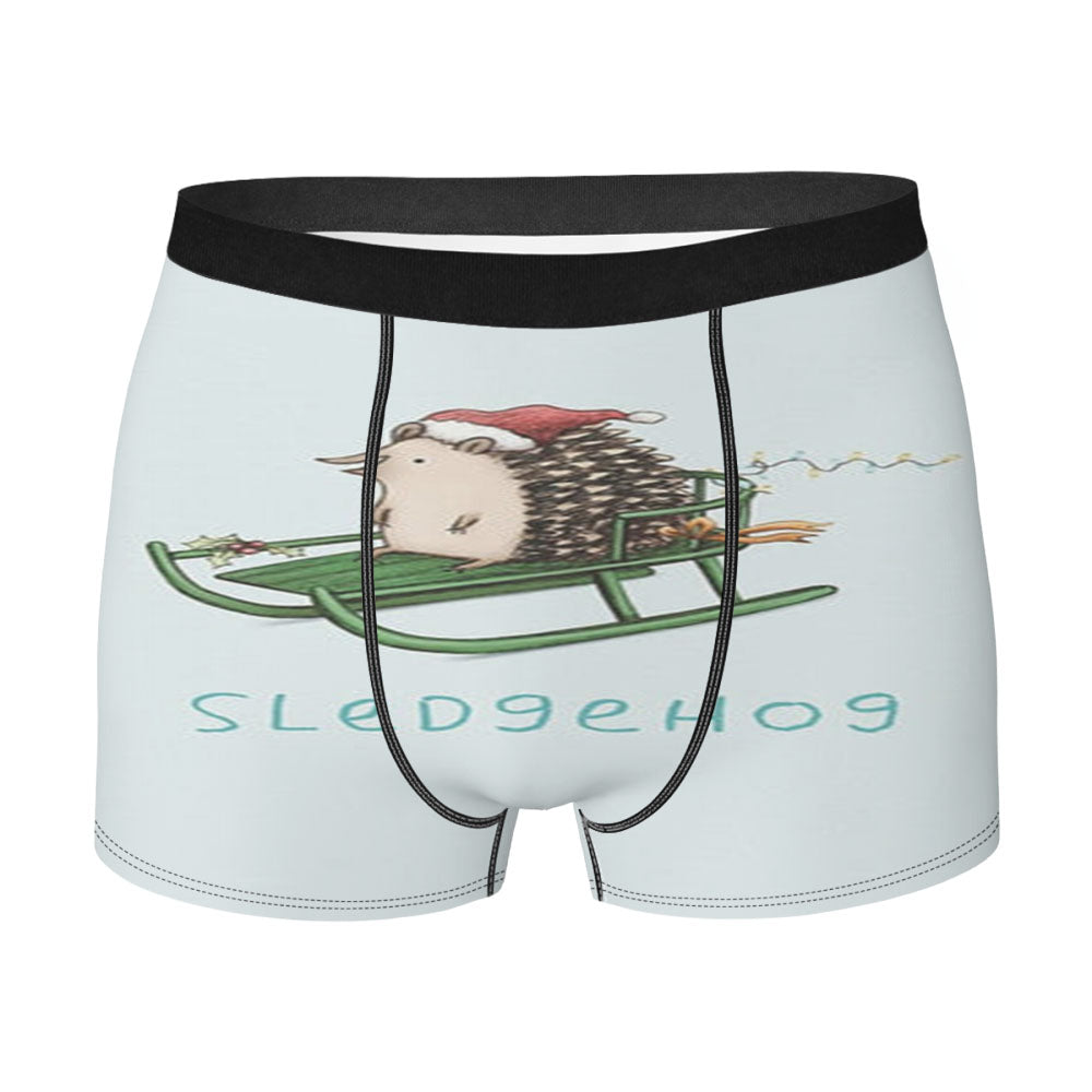 Christmas Jumper Pattern Gingerbread Man Men's Boxer Briefs