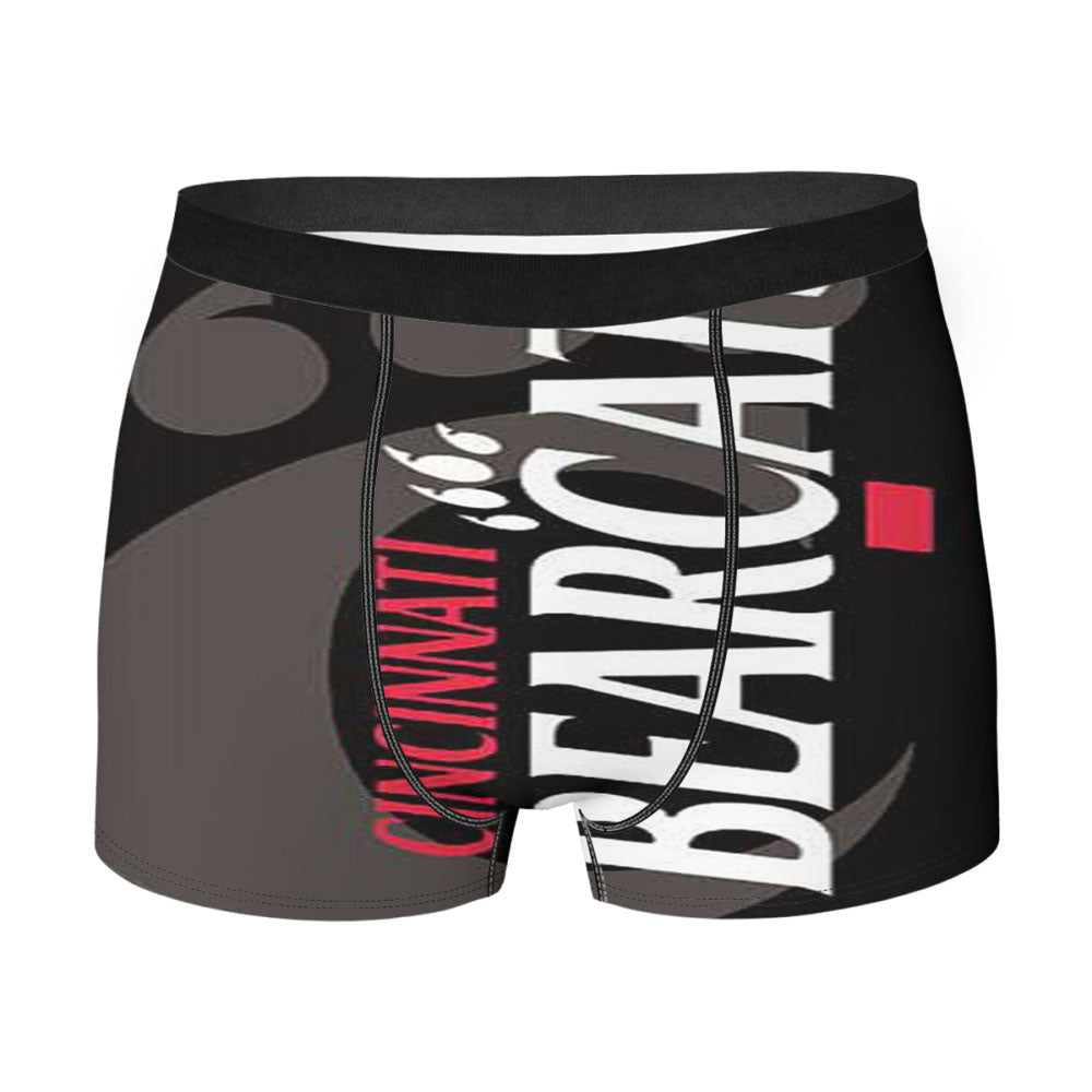 Cinncinnati Bearcats Logo Overlap Men's Boxer Briefs