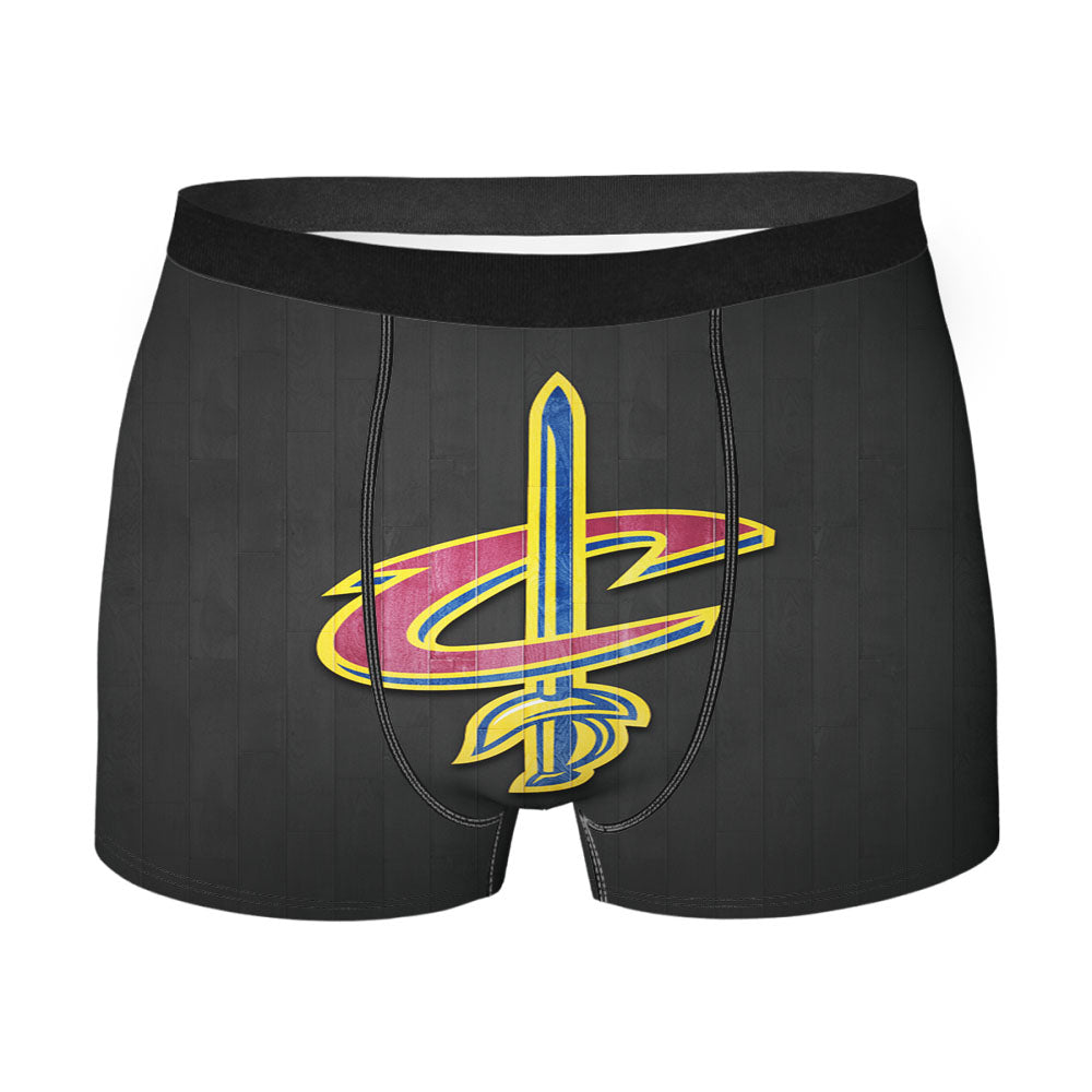 Cleveland Cavaliers Hardwood 2 Men's Boxer Briefs