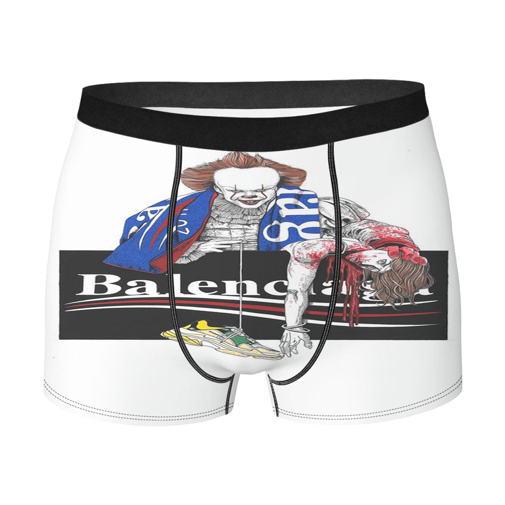 Clown It Hypebeast Balenciaga Style Men's Boxer Briefs
