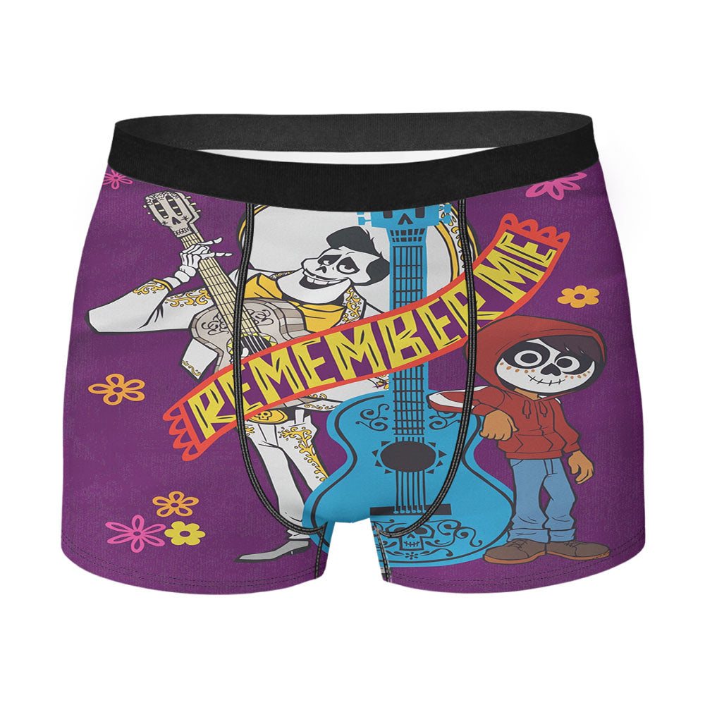 Coco Remember Me Men's Boxer Briefs