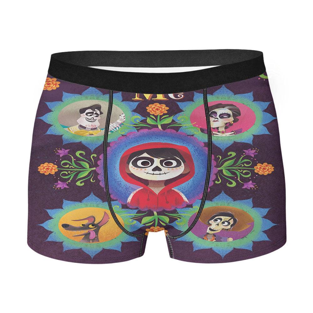 Coco Remember Me Family Men's Boxer Briefs