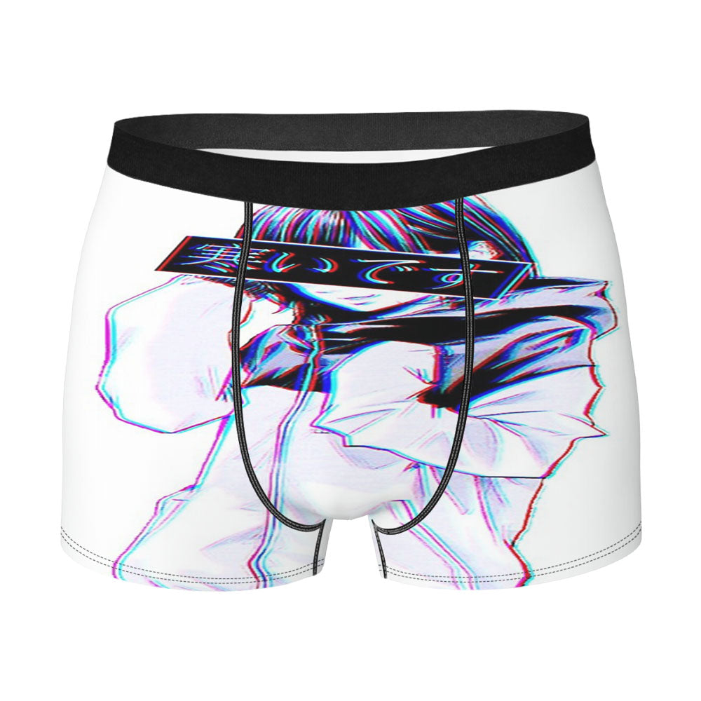 Cold Sad Japanese Aesthetic Men's Boxer Briefs