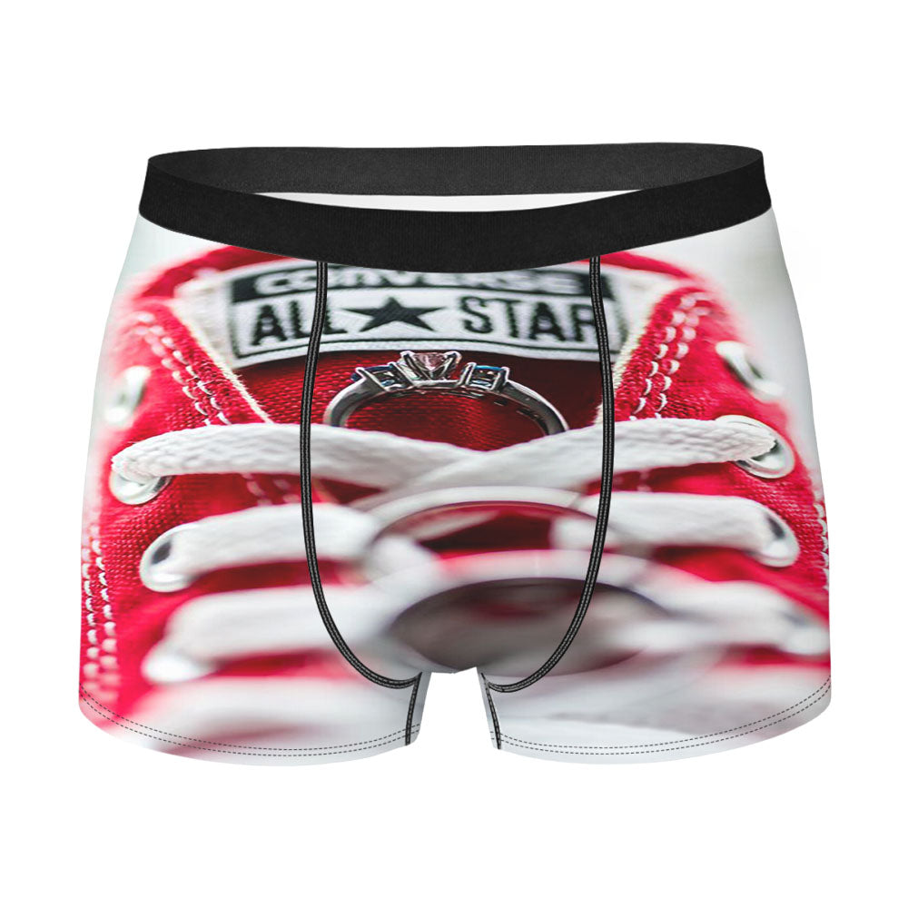 Converse All Star And Rings Men's Boxer Briefs