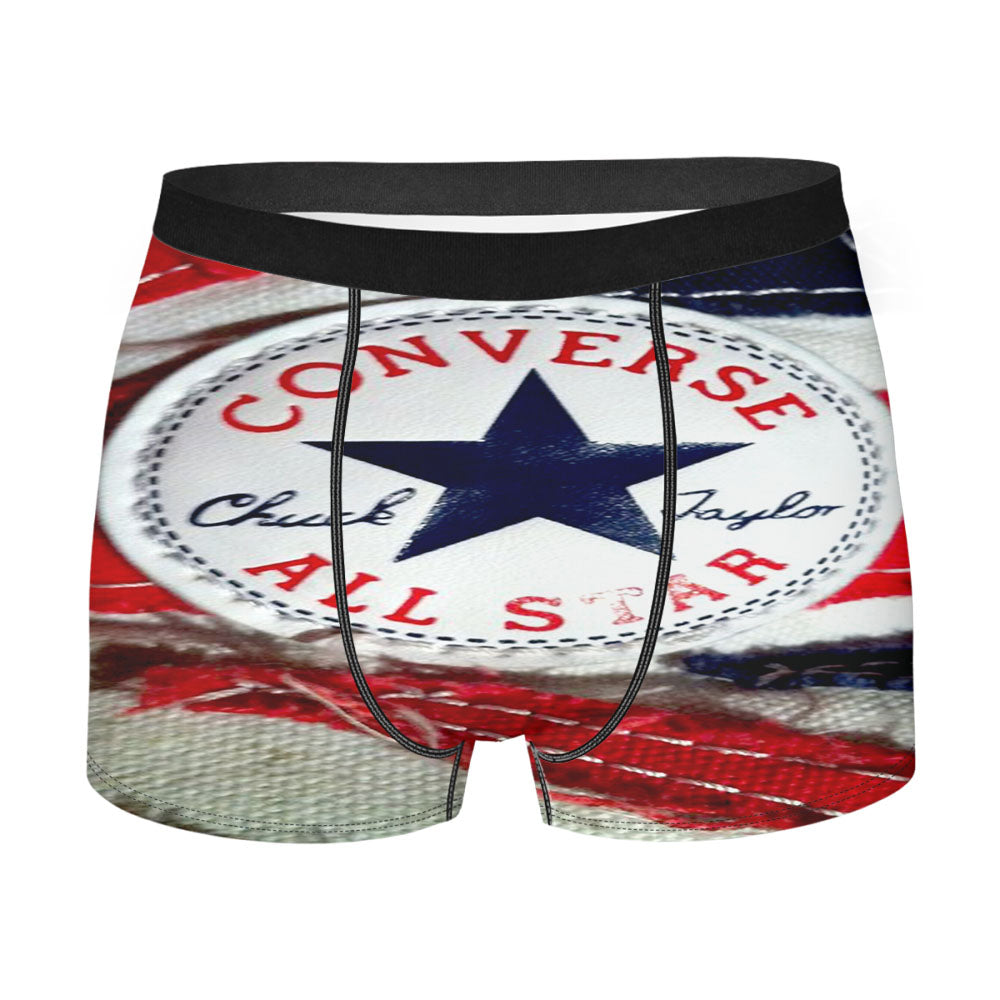 Converse All Star Chuck Taylor Red And Blue Flag Men's Boxer Briefs