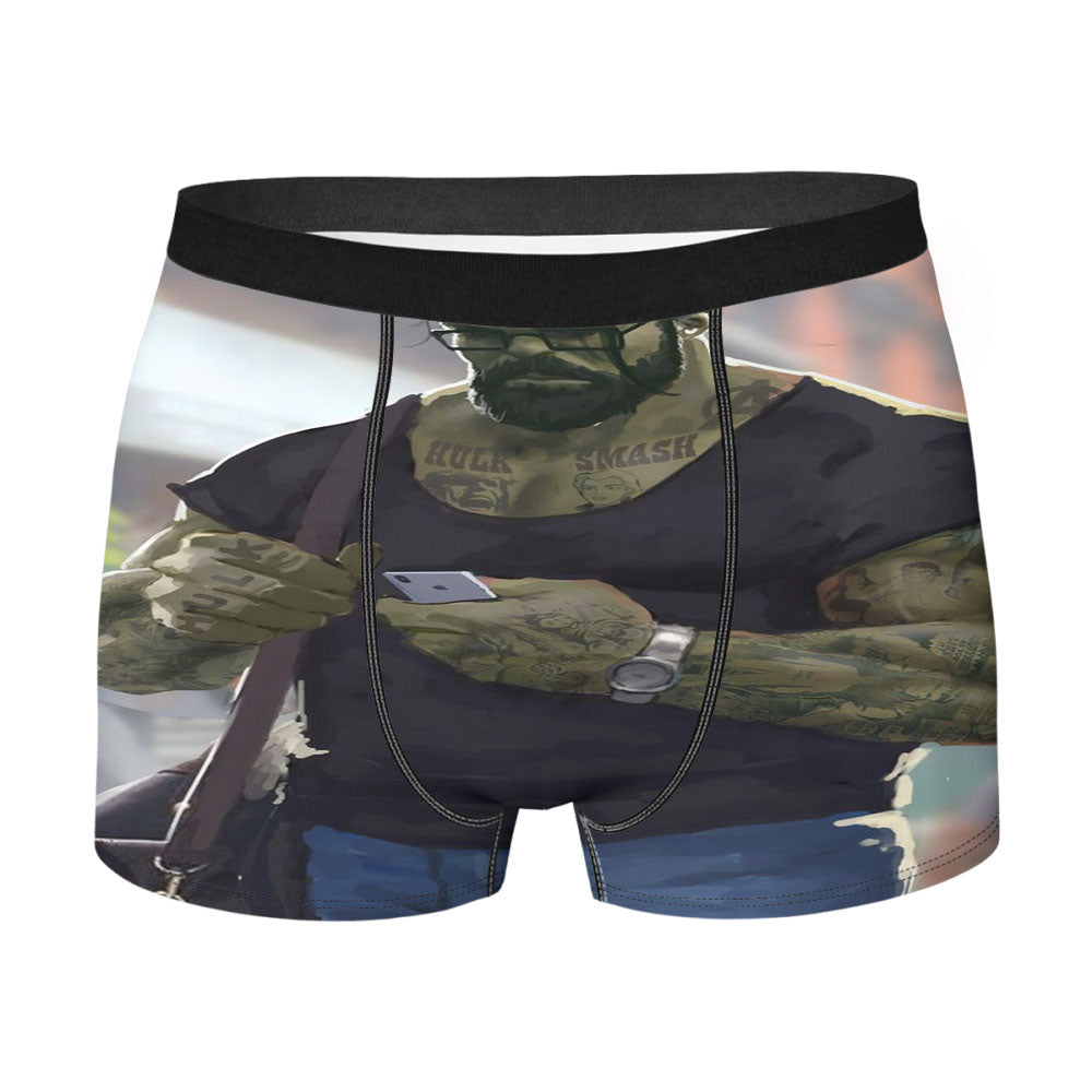 Cool Modern Style Hulk Men's Boxer Briefs