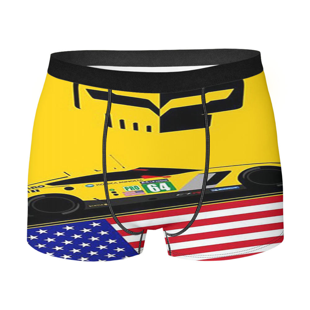 Corvette Racing 2 Men's Boxer Briefs