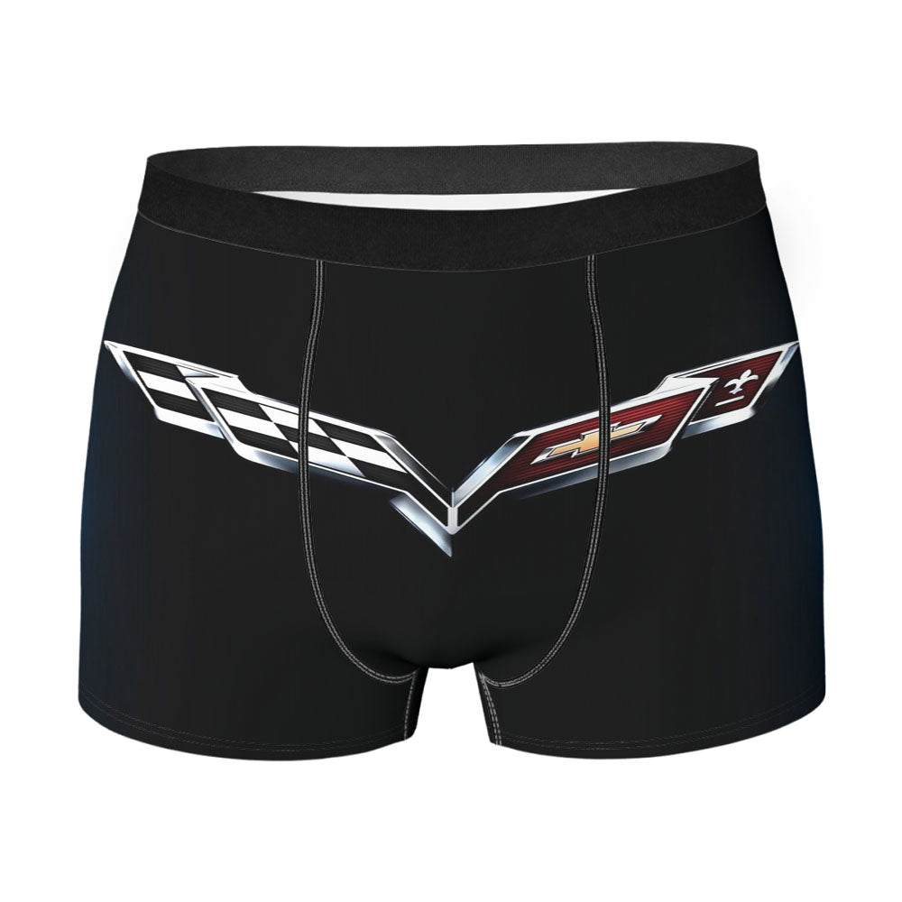 Corvette Racing Wallpaper Men's Boxer Briefs